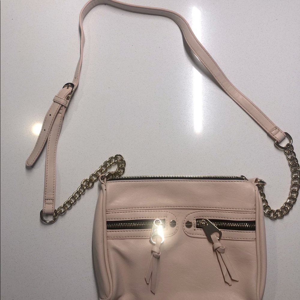 Beige/Rose crossbody bag